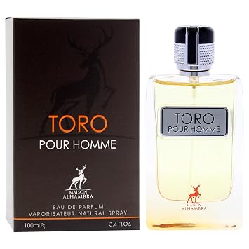 Toro by Maison Alhambra for Men - 3.4 oz EDP Spray