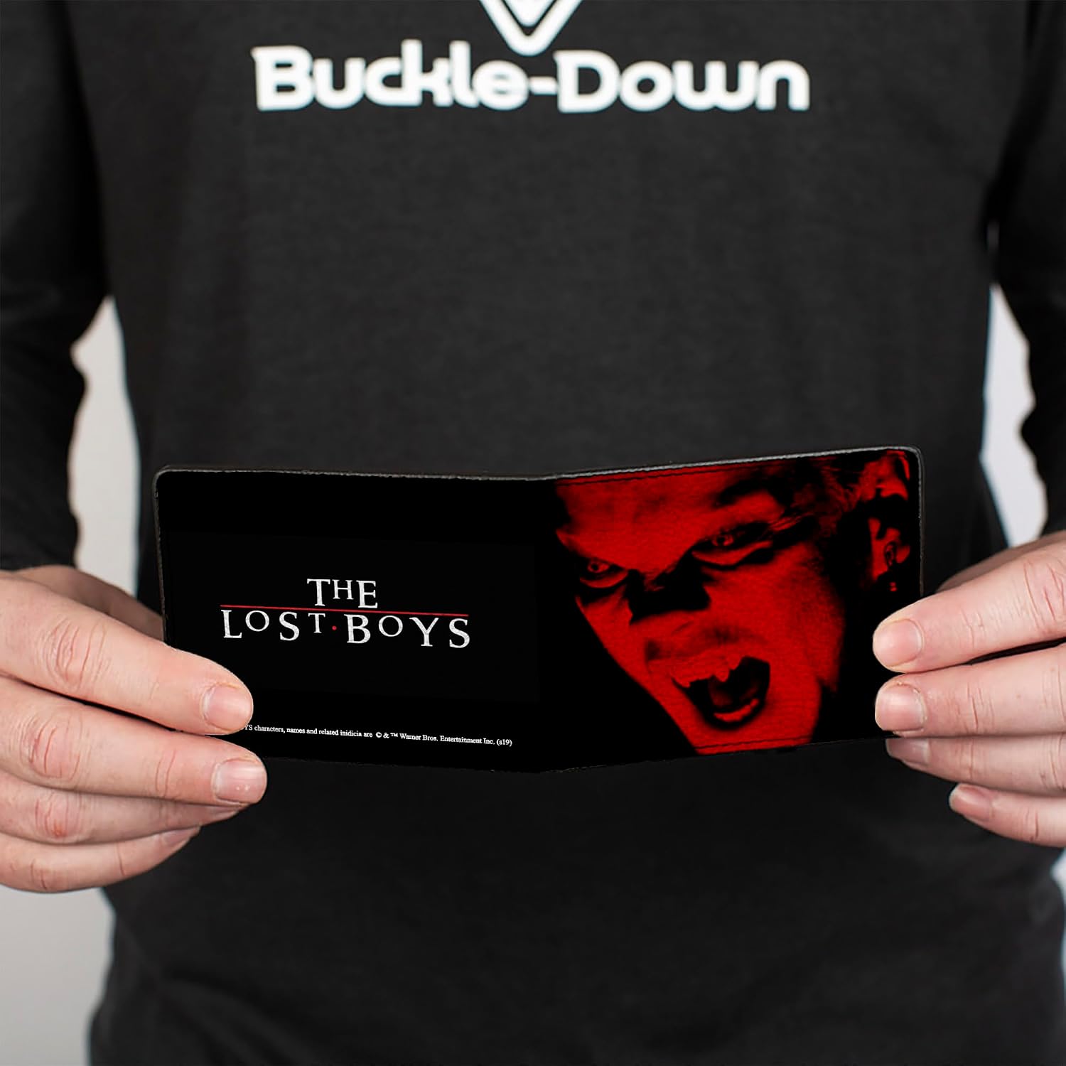 Buckle-Down Men's Standard Bifold Wallet The Lost Boys, 4.0" x 3.5"