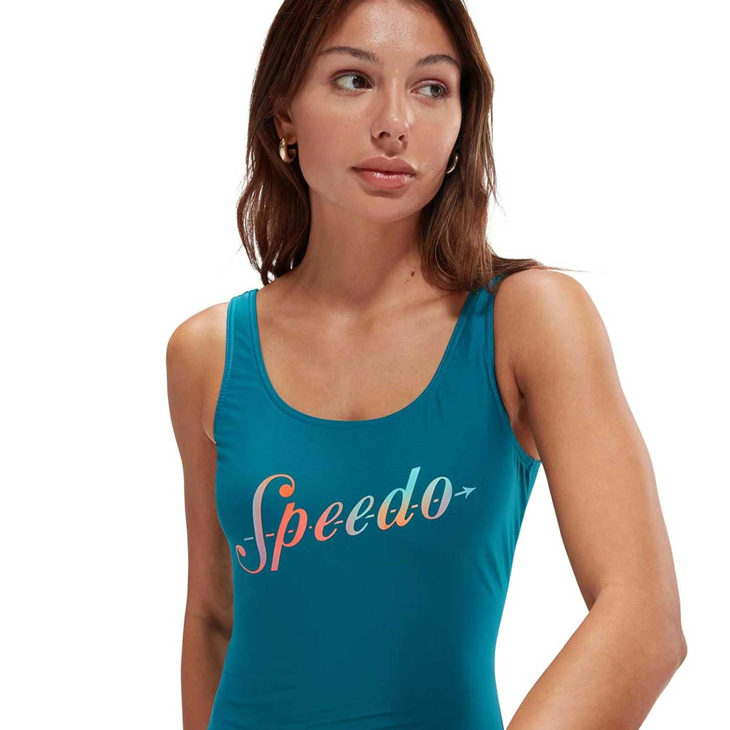 Speedo Costume da bagno da donna Speedo LOGO DEEP UBK 1PC PT AF MARINE