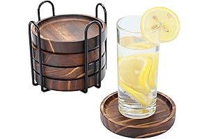 Rustic Wood Coasters: An Essence of Nature for Modern Home Decor