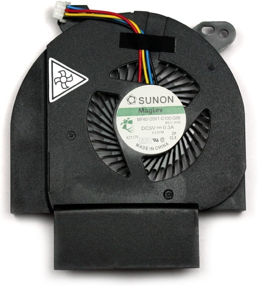 New CPU Cooling Fan For Dell Latitude E6520 GT9XP, 0GT9XP AB07505HX11E300 MF60120V1-C100-G99
