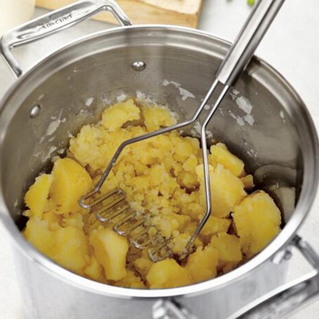 Buy Fashion Salad Potato Crusher DIY Egg Vegetable Baking Stainless