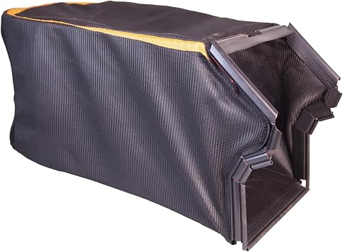 Lawn Mower Grass Bag Genuine OEM Part Compatible with Husqvarna Craftsman 429016 5809434028 5809434025,Upgraded Bag to Prevent dust from Spilling Without Grass Catcher Frame | Double-layer mesh. Dust-proof design. Thickened material. Large capacity. Easy installation.