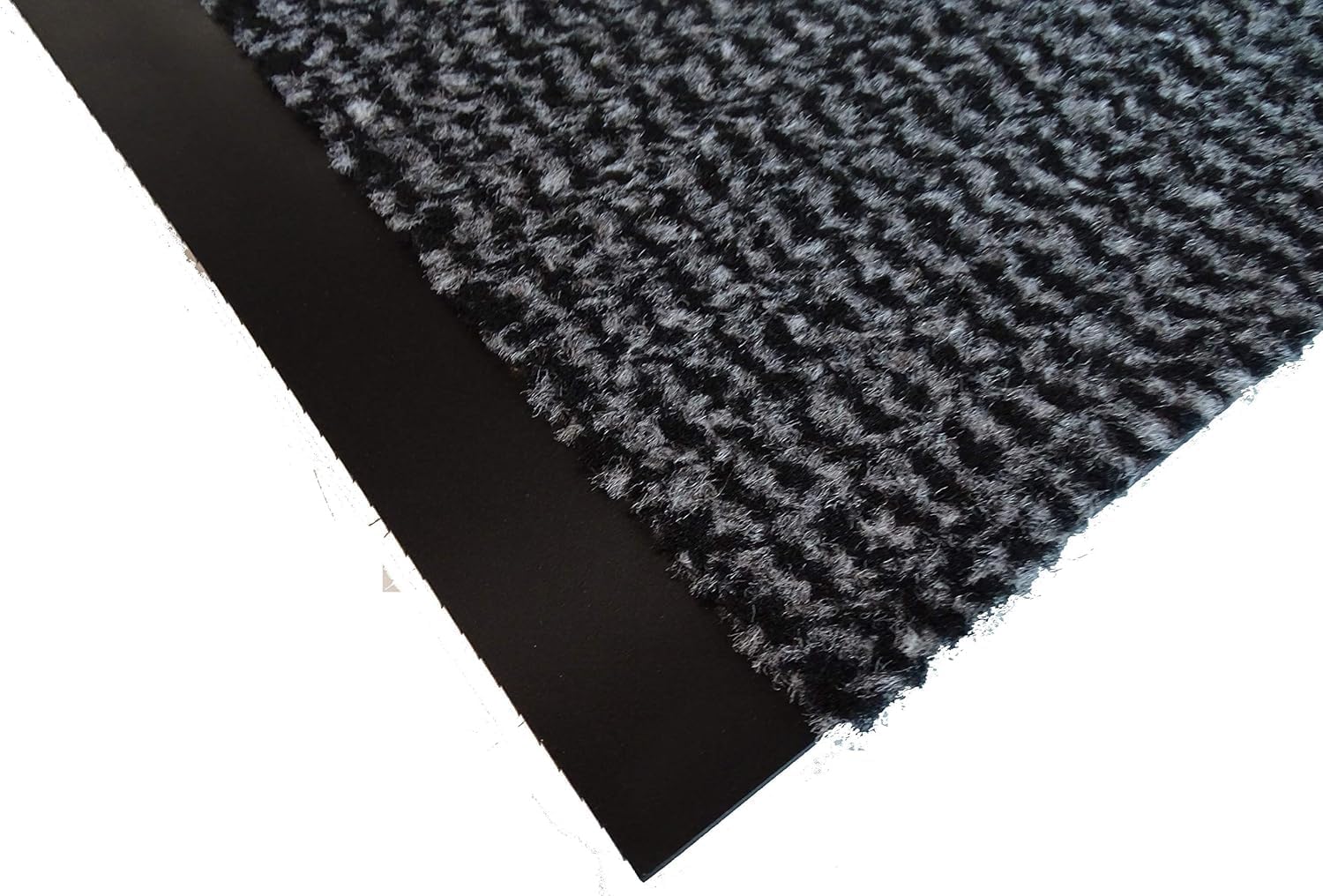 Schmutzfangläufer Meterware 200 cm breit meliert, grau, 200 x 320 cm