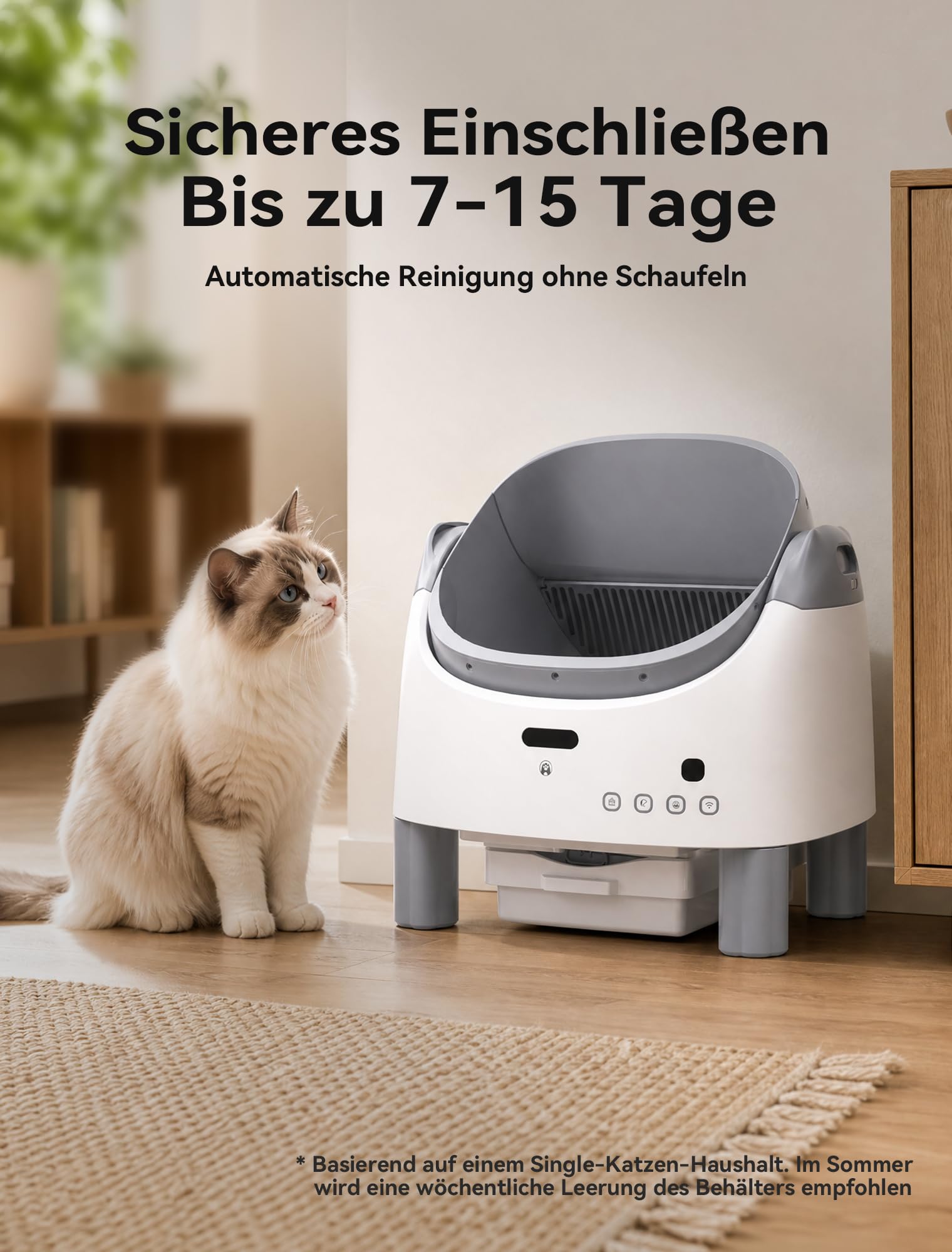 Samoczyszcząca kuweta dla kota