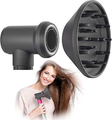 Difusor de cabello y adaptador compatible con Dyson Airwrap, accesorios para Airwrap Styler Convertir combinación de secador de pelo, regalos para disponible en Yaxa El Salvador