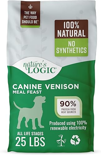 Miniatura 1 de NATURE'S LOGIC Comida para perros, comida canina, venado