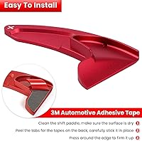 Vista 20 de Cubierta de cambios de volante extendidos para Dodge Challenger Charger Durango RT & Scat Pack 2015-2021, para Jeep Grand Cherokee 2014-2021