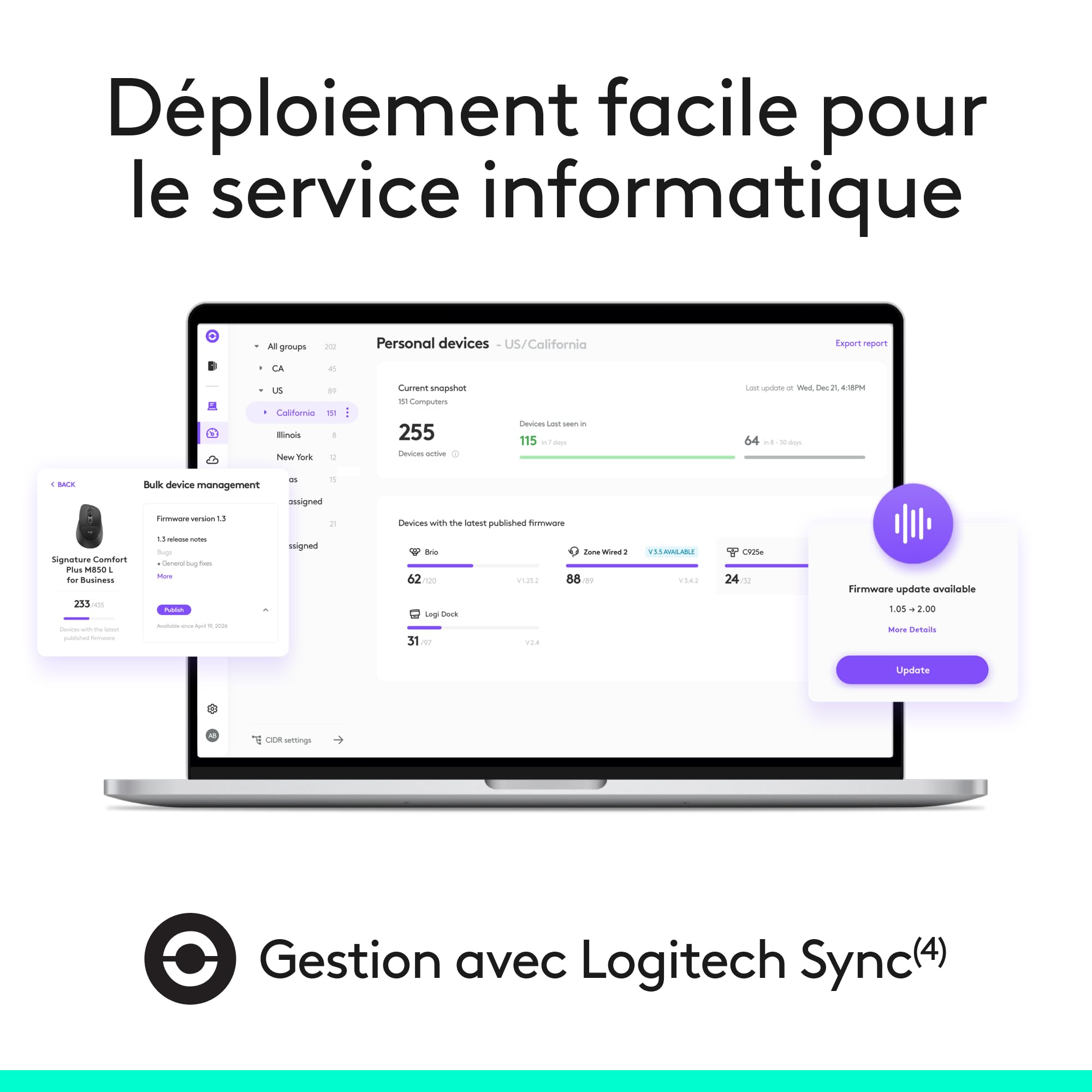 Logitech Signature Comfort Plus M850 L for Business, Souris sans Fil, Design profilé avec Repose-Poignets, clics Silencieux, récepteur sécurisé/Bluetooth, Windows/Mac/ChromeOS/Linux/iPadOS - Graphite