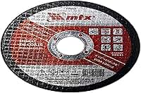 MTX Disco De Corte Para Inox E Metal 115 X 1,6 X 22 Mm Óxido De Alumínio E Carbeto De Silício Corte Rápido Limpo Reforçado Profissional Versátil