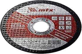 MTX Disco De Corte Para Inox E Metal 115 X 1,6 X 22 Mm Óxido De Alumínio E Carbeto De Silício Corte Rápido Limpo Reforçado Profissional Versátil
