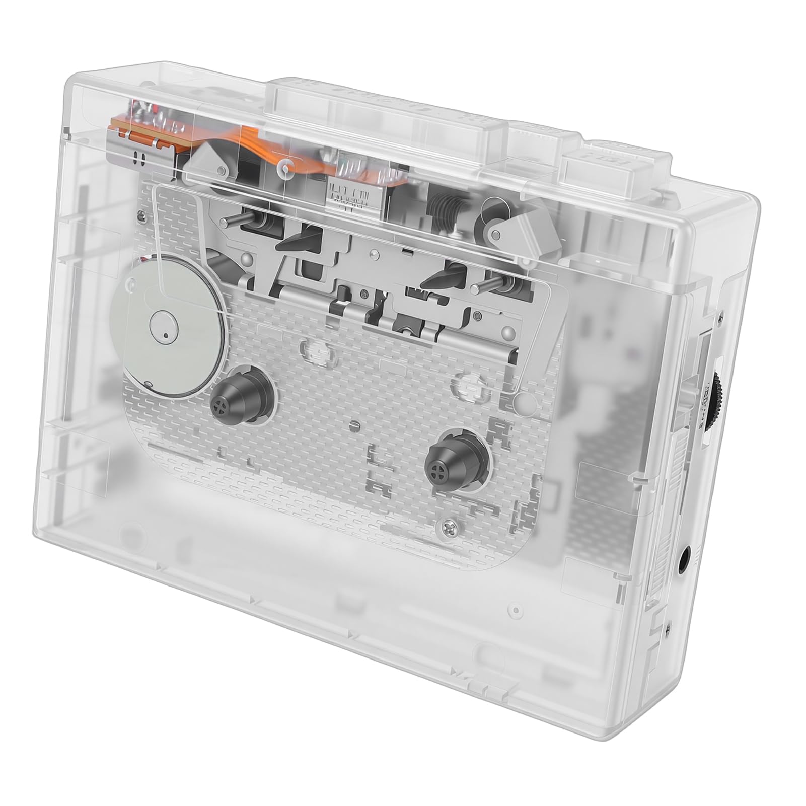 Lettore di Cassette Bluetooth Portatile, Convertitore MP3, unità Flash USB con Uscita AUX da 3,5 Mm e Supporto per Lettore di Schede USB, Ideale per Casa e Parco