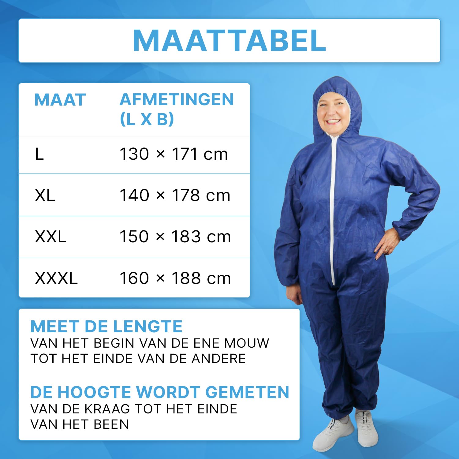 200 ARNOMED PP Wegwerpoverschoenen, blauwe overschoenen