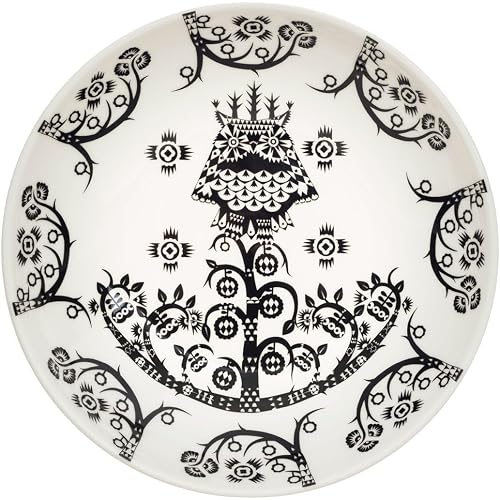 Iittala Taika Deep Plate Porcelain 20 cm Black