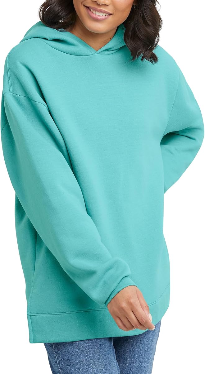 Hanes Women's Ecosmart Fleece Hoodie, Midweight Sweatshirt for Women, Kanga Pocket
