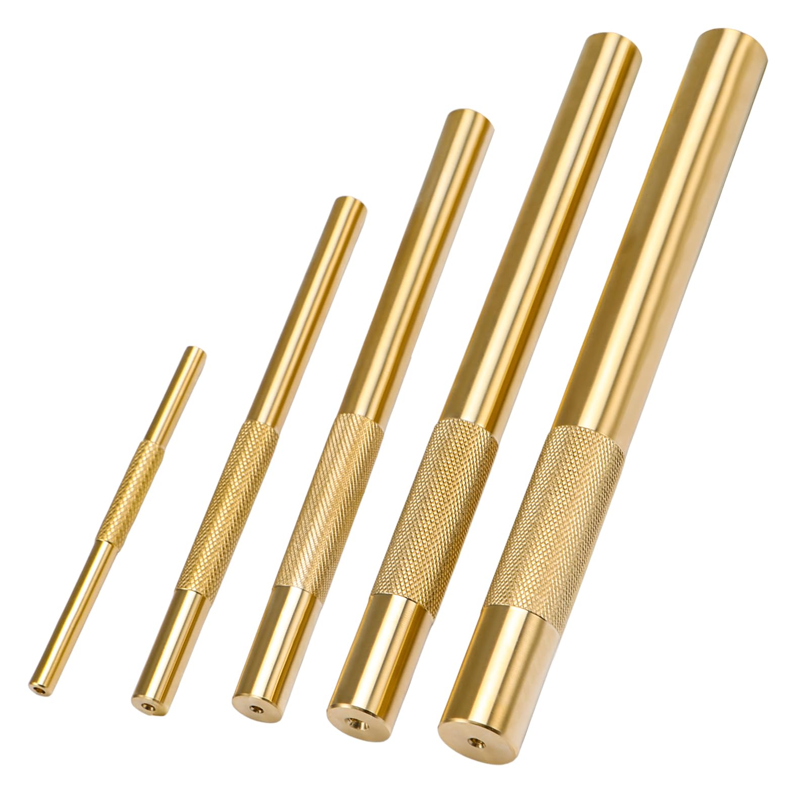 EVRBUL Brass Drift Punch Set - 5 Sizes -9