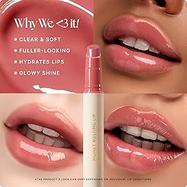 Nature Republic HONEY MELTING LIP (07 LYCHEE) SOFT LIP STICK, Hydrating Gloss, Moisturizing balms, Sheer tint, Shine & Glowy Finish, korean make up, Stocking Stuffers
