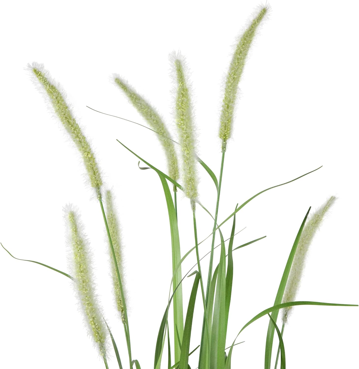 Northlight Potted Artificial Onion Grass Plant, 36", Green