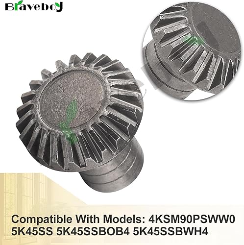 Miniatura 7 de W11192794 Kit de engranaje de cubo y junta de caja WP4162324 4162324, compatible con Wh-irlpool Kit-chen Mix-er reemplaza CKD3996, 4162324, 4169822,