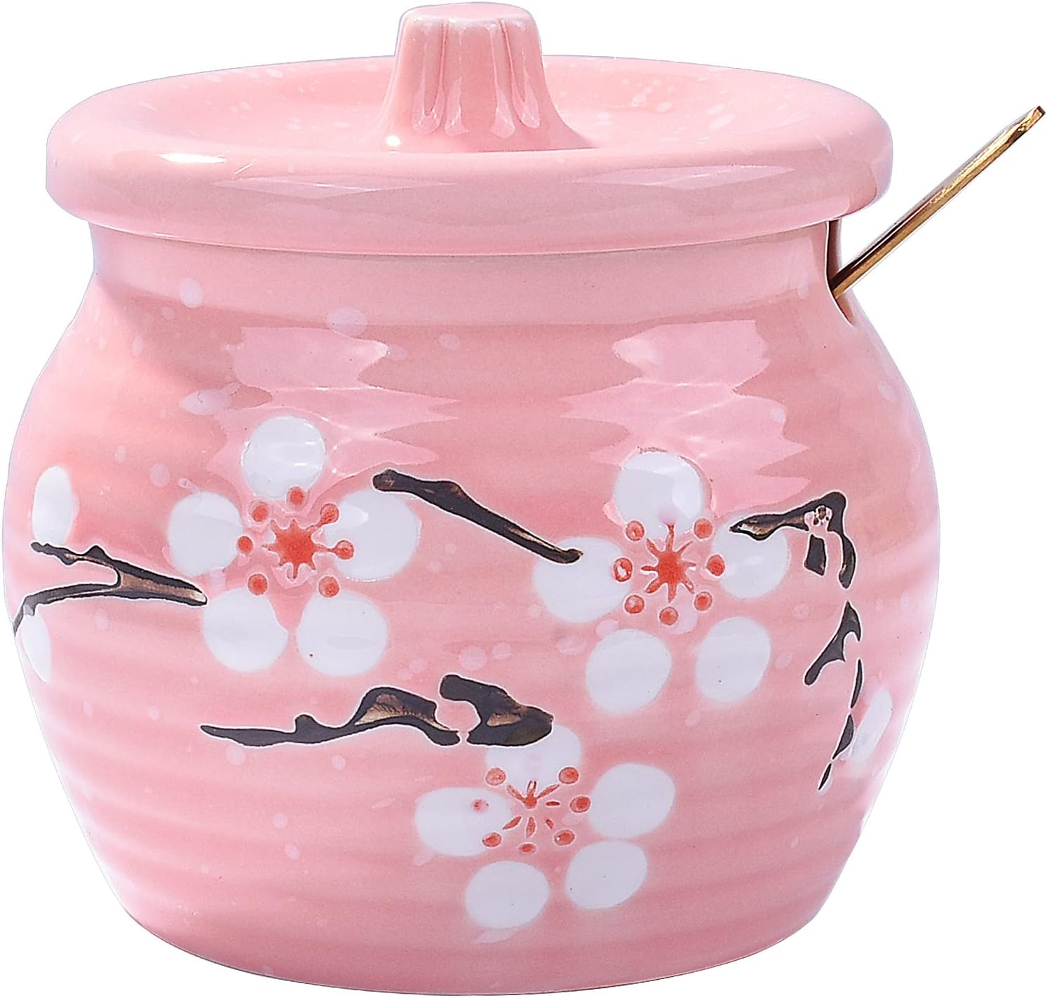 Ceramic Sugar Bowl with Lid, Ceramic Sugar Salt Pepper