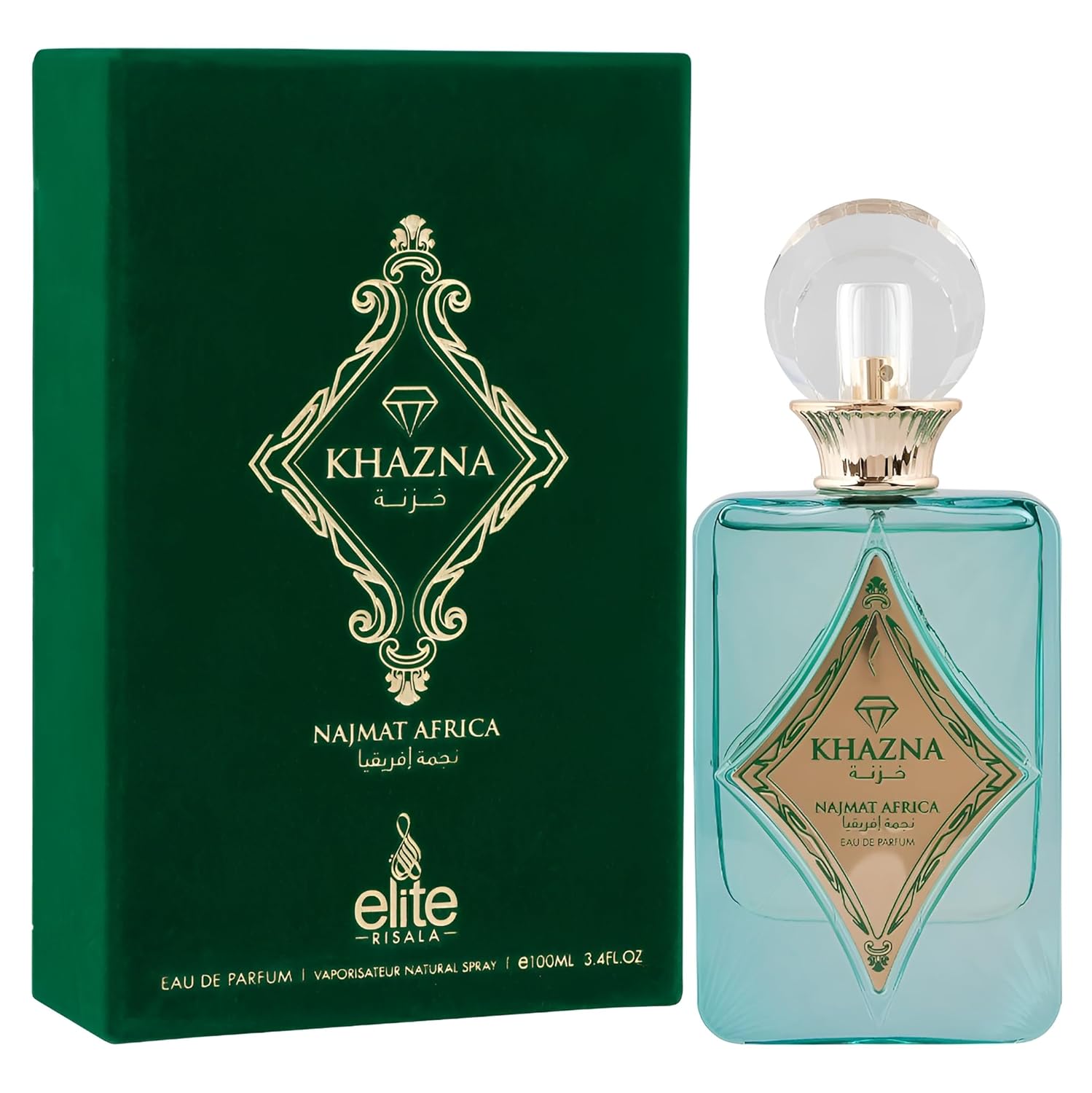 Elite - Khazna Najmat Africa by Risala for Unisex - 3.4 oz EDP Spray - Image 2