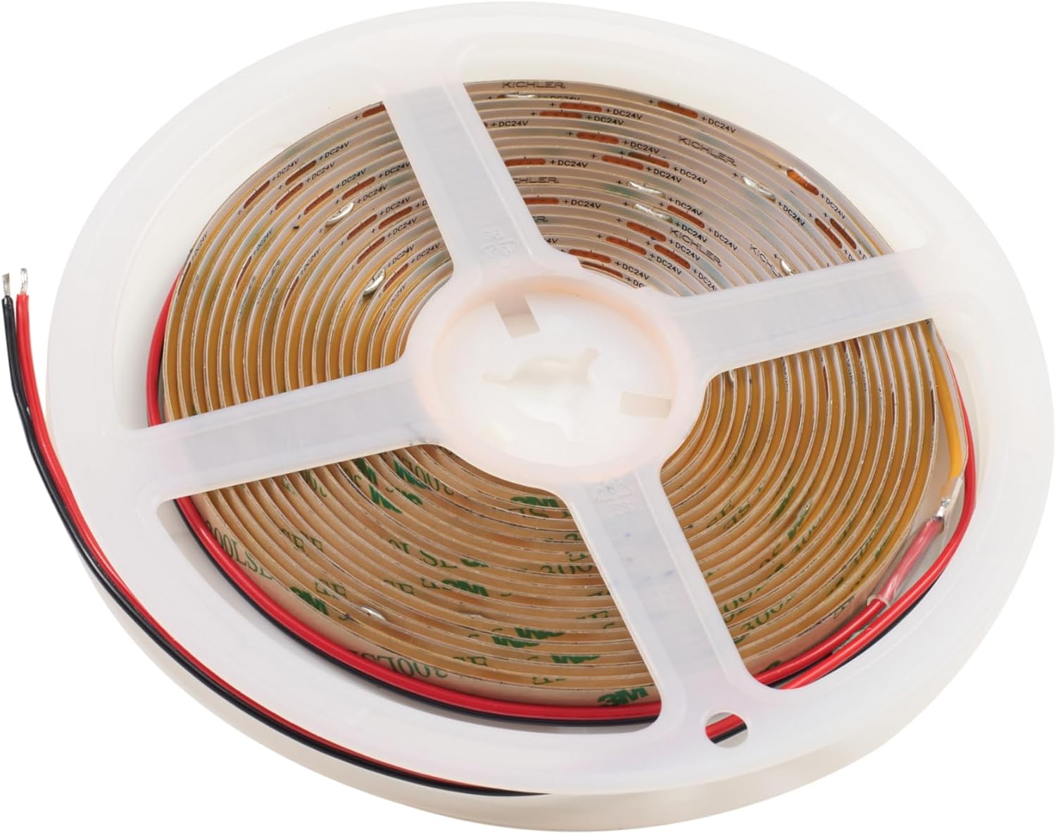 Kichler 6T Series COB Dry Tape Light Standard 3000K 16FT, 24V Dry Rated, 6COB116S30WH