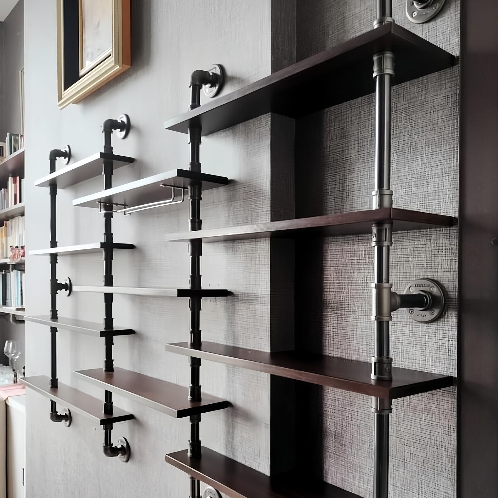 QUARKZMAN 10 pièces Raccords de tuyauterie Union pour mobilier noir
