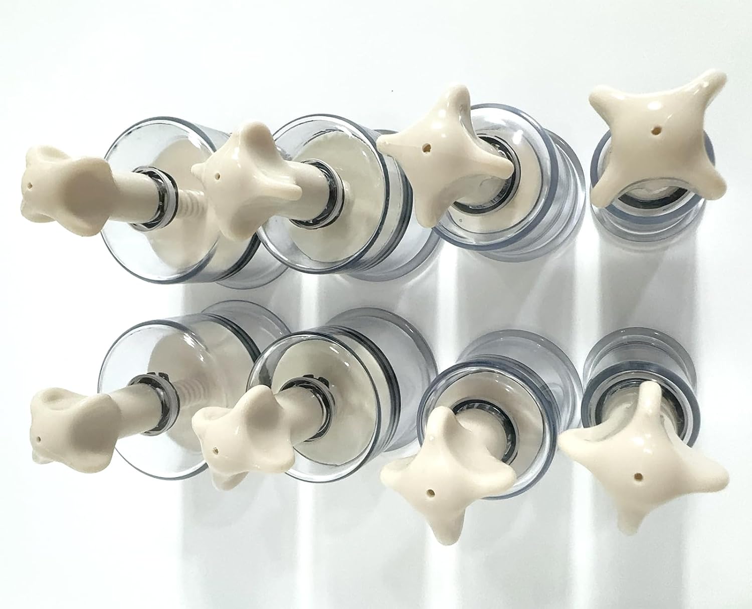 1 Pair Nipple Sucker Toys for Adult Sex Toy Nipple Pump Cupping Women Breast Stimulation Nipple Massager for Lovers SM Play (Inner Diameter 5.9CM)