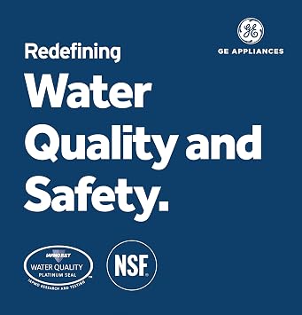 GE XWFETM Refrigerator Water Filter, Genuine Filter, Fit, 1-pack