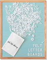 Vista 20 de Felt Like Sharing Tablero de letras cuadrado (fieltro con ráfaga de sol, 10 x 10 pulgadas), tablero de mensajes intercambiable con 3