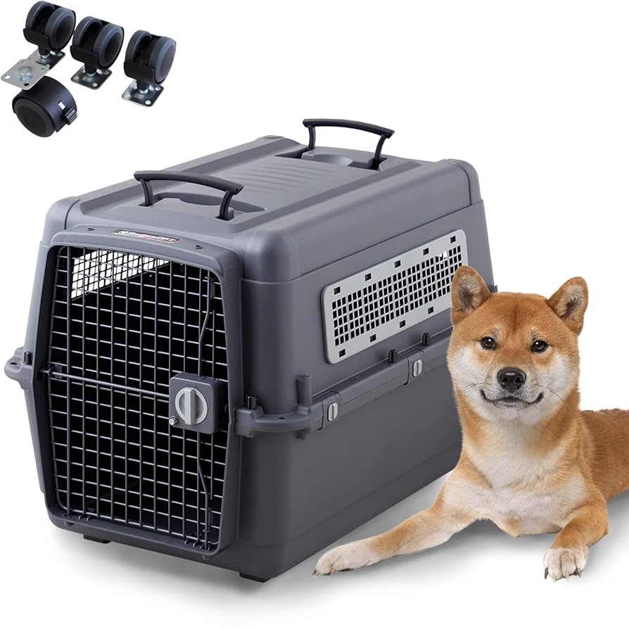 OFT ペットケンネル　ファーストクラス　L80 航空基準クリア 中型犬の旅行や病院へのペットキャリー ペット