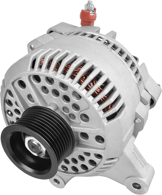 New Alternator Fit for Ford 97-01 F150 Expedition, 97-99 F250, 97-01 Econoline E150 E250 E350, 4.6 5.4 6.8, 321-1772 7791N, 130A 8-Groove Pulley