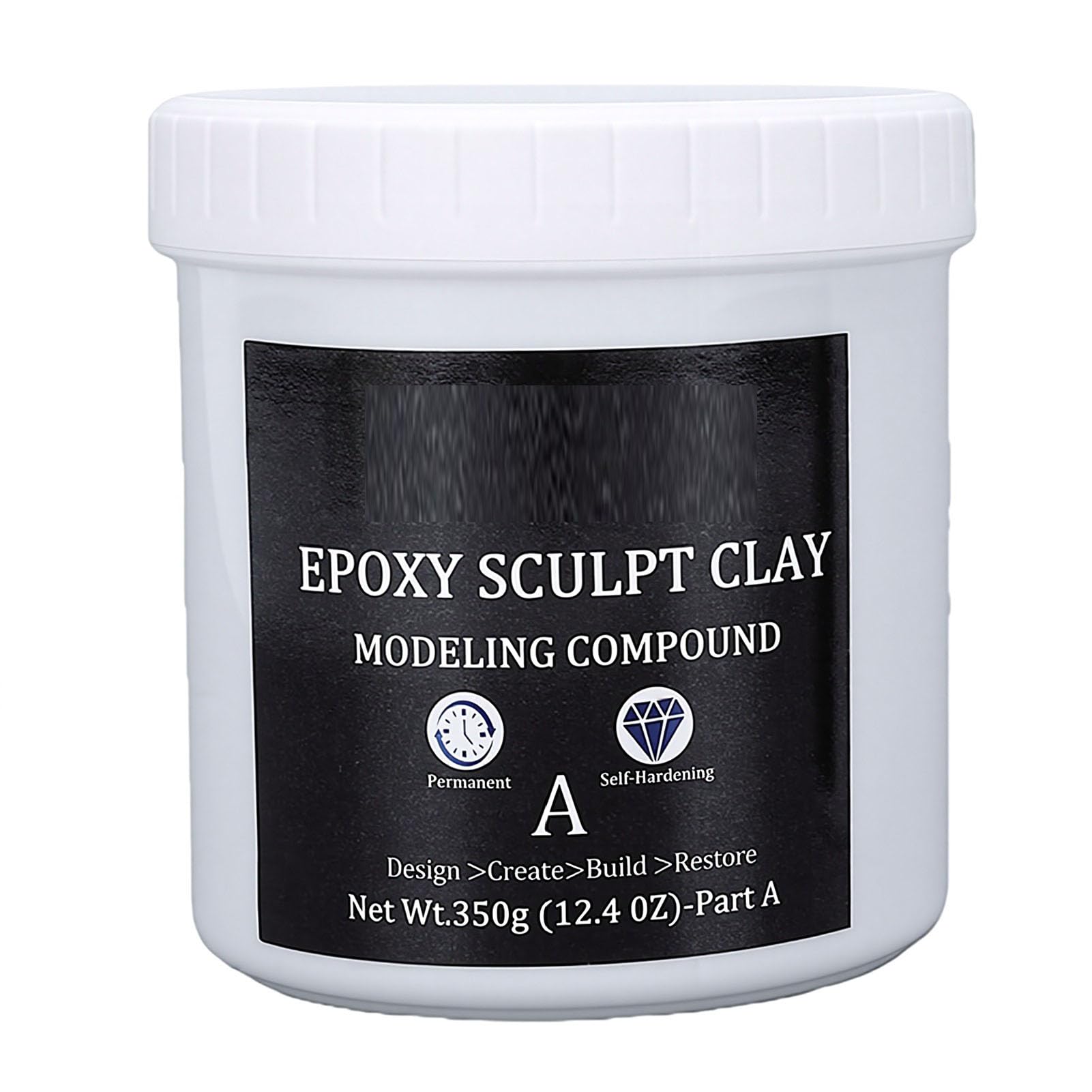Tnfeeon Selbsthaertende Modelliermasse, 700g A und B, fuer Skulpturen und