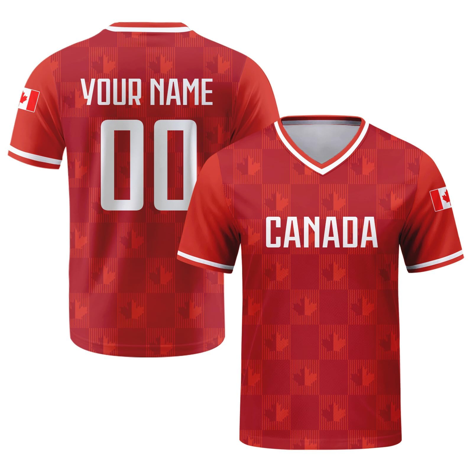 Custom 2026 National Soccer Jersey for Men Personalised Football Team Uniforms Jerseys Shirts Women Unisex A42 Canada Jerseys — image 1