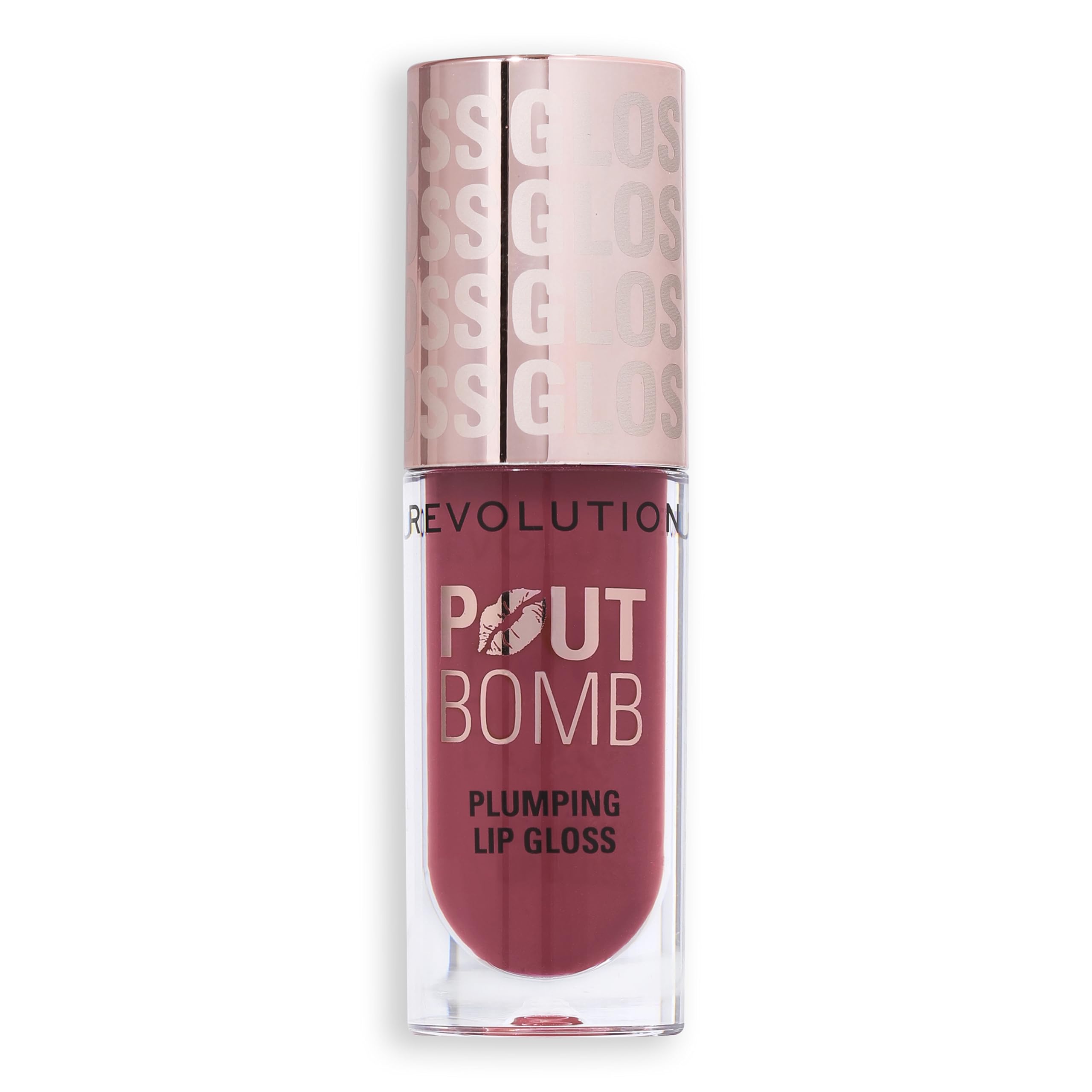 Revolution Beauty, Pout Bomb Plumping Lip Gloss, High-Shine for Glossy Fuller & Plump Lips with Hyaluronic Acid & Peptides - Image 2