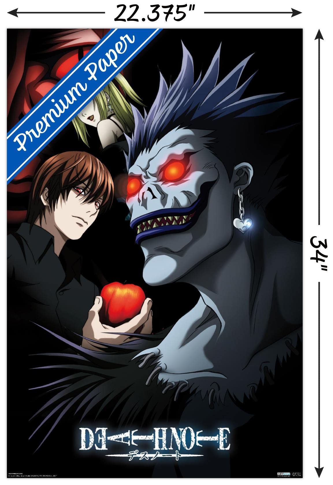 デスノート ポスター Amazon.co.jp: Trends International デスノート - グループウォール