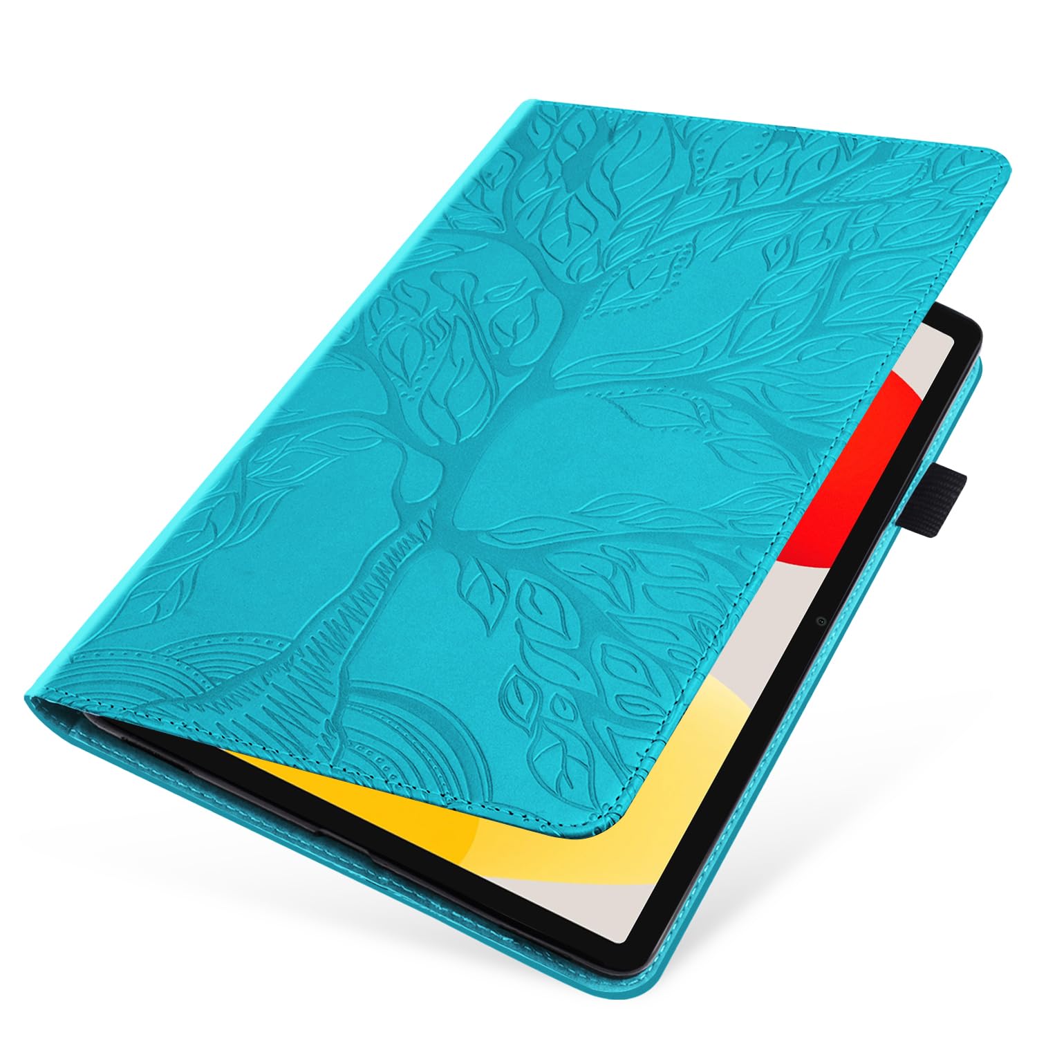 Housse Protection Xiaomi Redmi Pad SE 11.0 2023 - Cuir PU, Support Magnétique, Vert