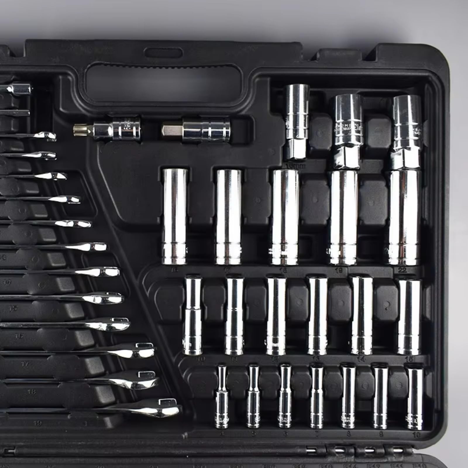 Set chiavi a tubo 216 Pz Utensili A Mano Set Box 72 Denti Chiave A Cricchetto Presa Herramientas Chiave Meccanica Meccanica Auto Set Di Strumenti