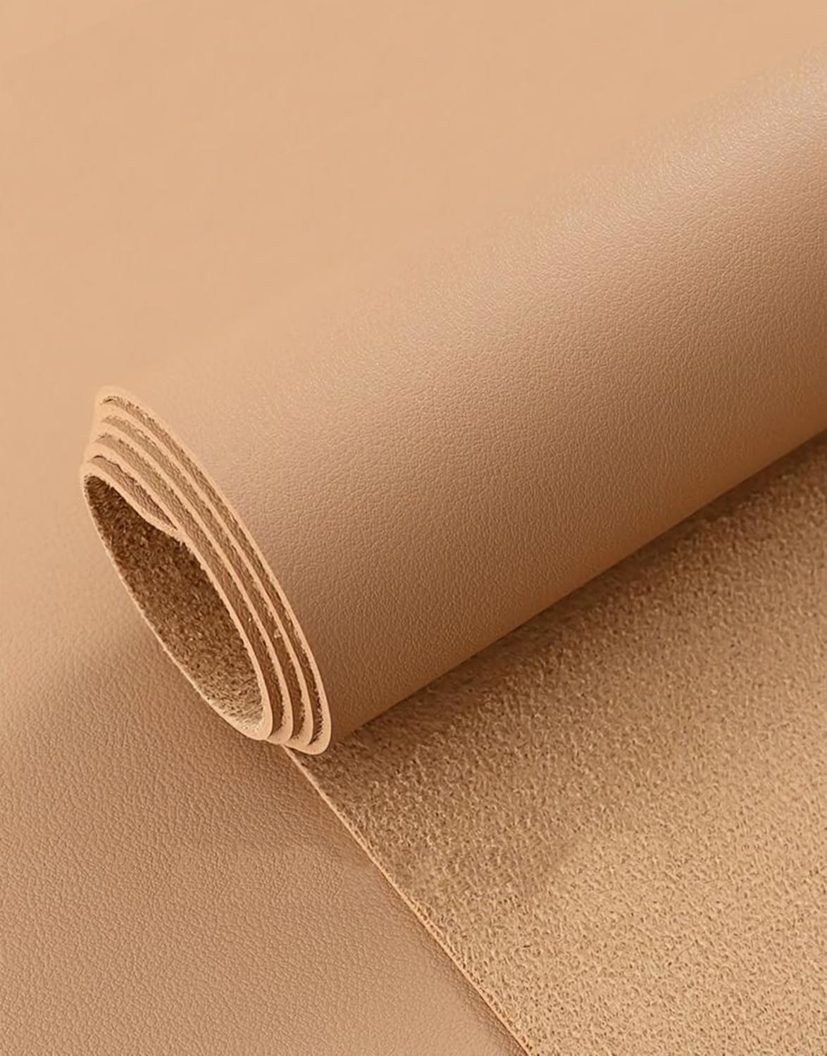 PU Nappe Épaisseur 2mm Imperméable Gris Clair 50 * 160cm