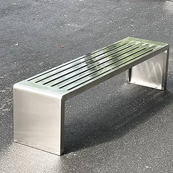 Amazon｜120/150/180CM 屋外公園ベンチ、テラスガーデンベンチ