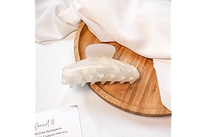 Durable Large Marble Claw Clips