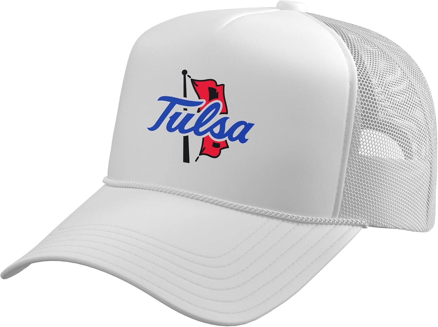 Tulsa Golden Hurricane | NCAA University of Merch | RYLTLS06 Trucker Hat with Adjustable Mesh Back