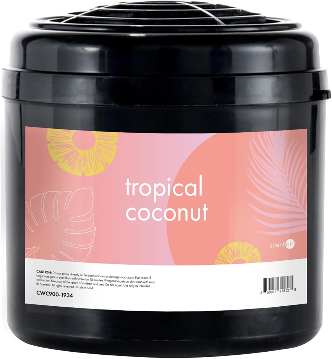 Whisper Home Monthly Plug-in Refill, Fragrance Cartridge for Home and Office, Tropical Coconut