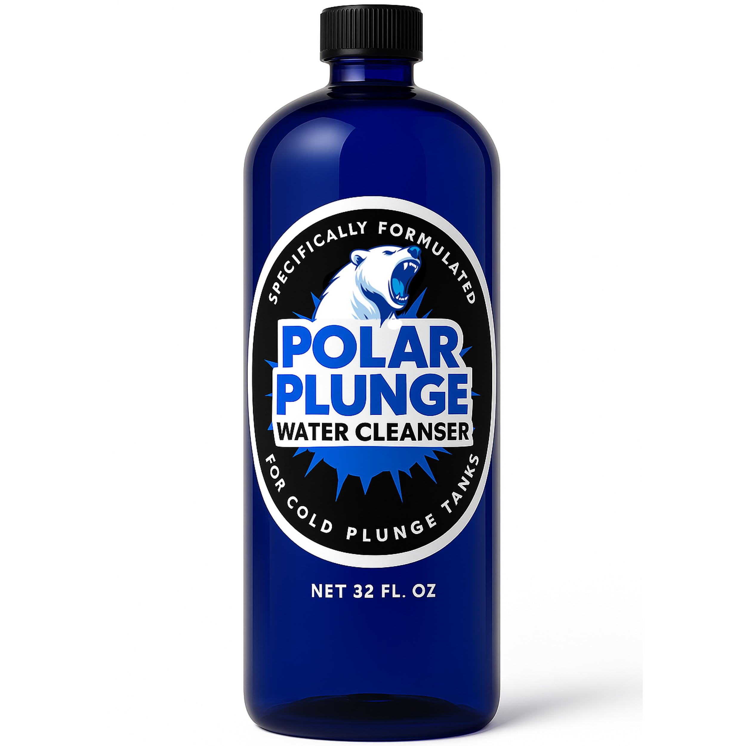 Polar Plunge Cold Plunge Water Treatment – Ice Bath Cleaner & Conditioner Keeps Tub Water Clear, Fresh, and Odor-Free – Cold Plunge Tank Clarifier