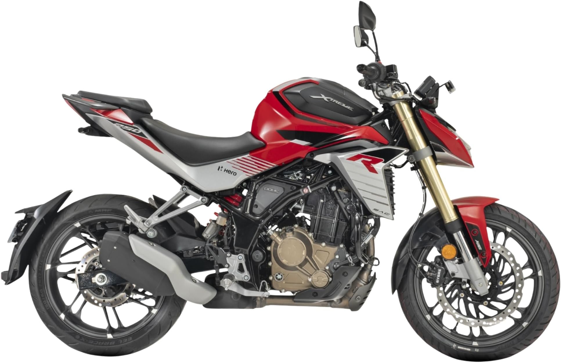 Hero MotoCorp XTREME 250R FI CON DDSC (OBD2B) Motorcycles/Bike Firestorm Red Booking for Ex-Showroom Price
