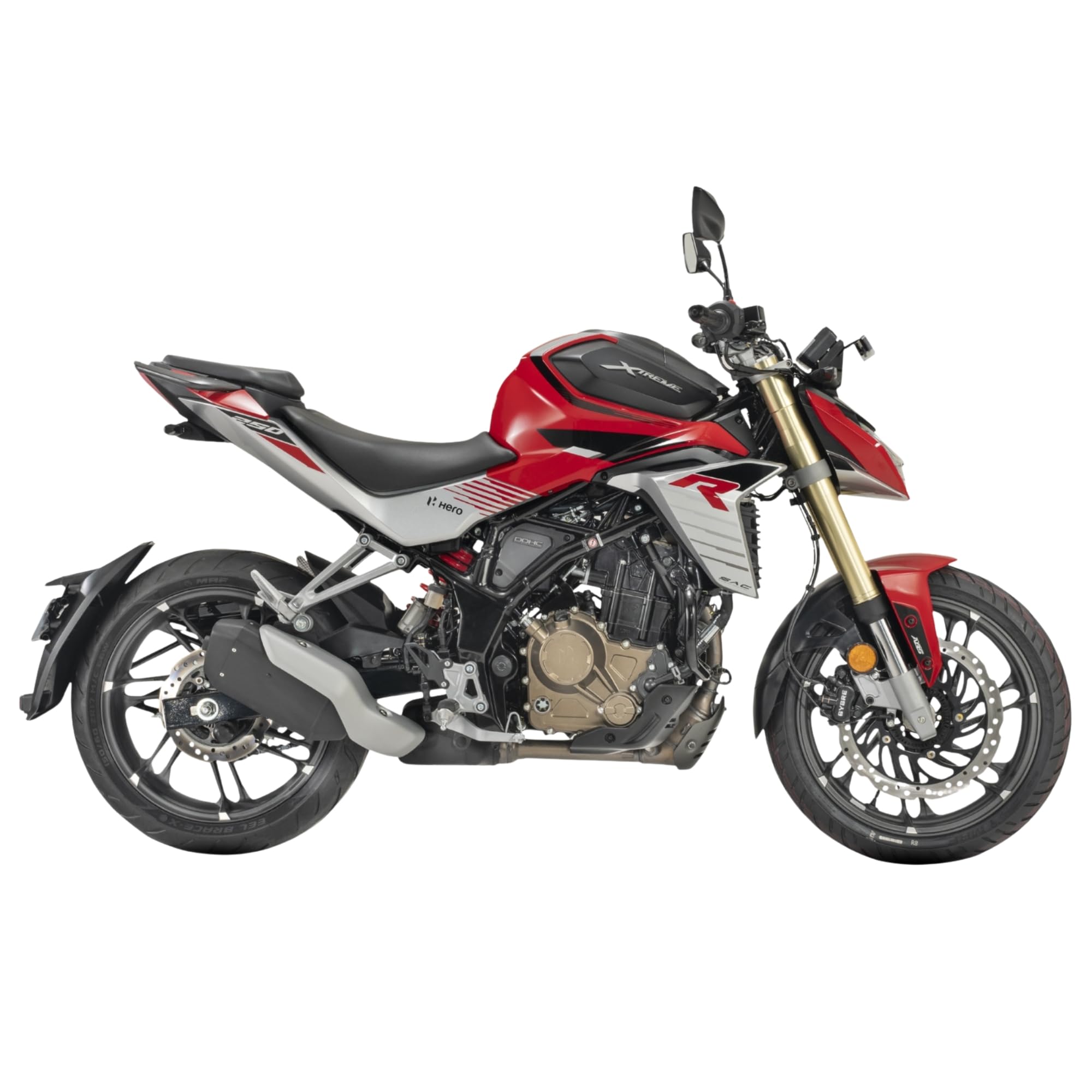 Hero MotoCorp XTREME 250R FI CON DDSC (OBD2B) Motorcycles/Bike Firestorm Red Booking for Ex-Showroom Price