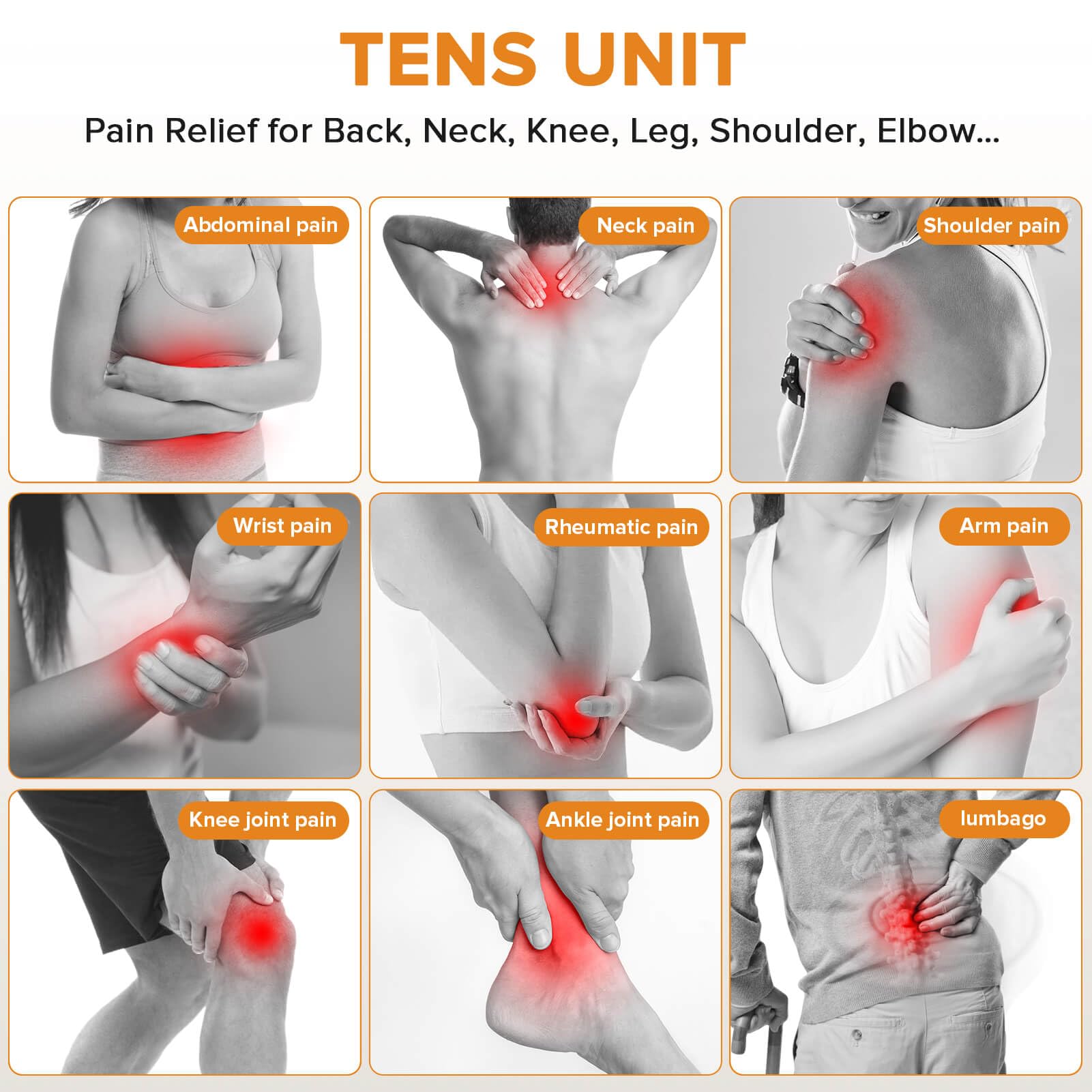 TENS Unit & EMS Pelvic Floor Muscle Exercise,36 Modes Rechargeable Dual Channel EMS Massager Machine with Pelvic Floor Muscle Electrode Probe and Travel Case — Amazon image 5