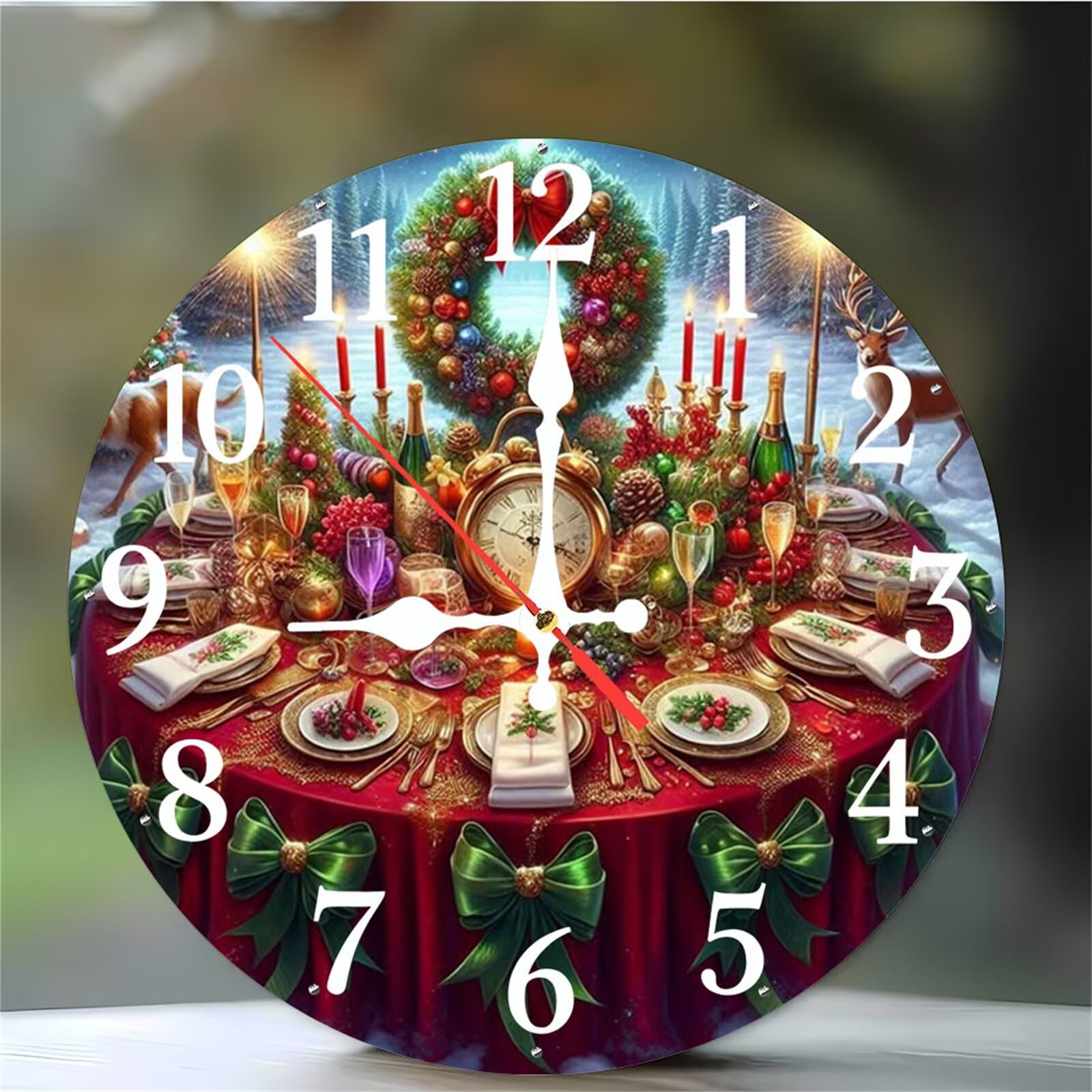 Horloge murale silencieuse sans tic-tac pour retrouver le sommeil