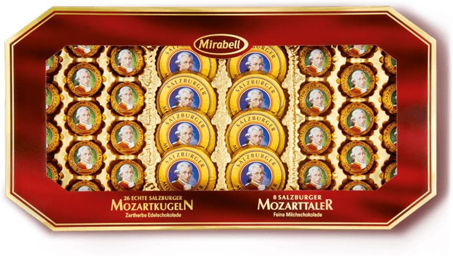 Mirabell Mozart Kugeln Echte Salzburger 600g Combination Gift Package