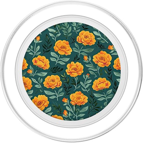 Miniatura 8 de Marigold Cute Flower Pattern PopSockets Standard PopGrip